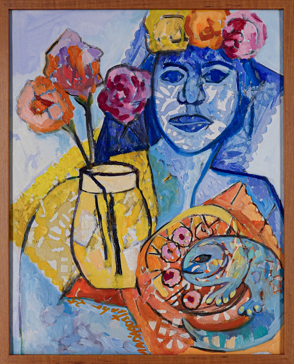 5042 MDAGOSTINHO PINTURA ÓLEO SOBRE TELA