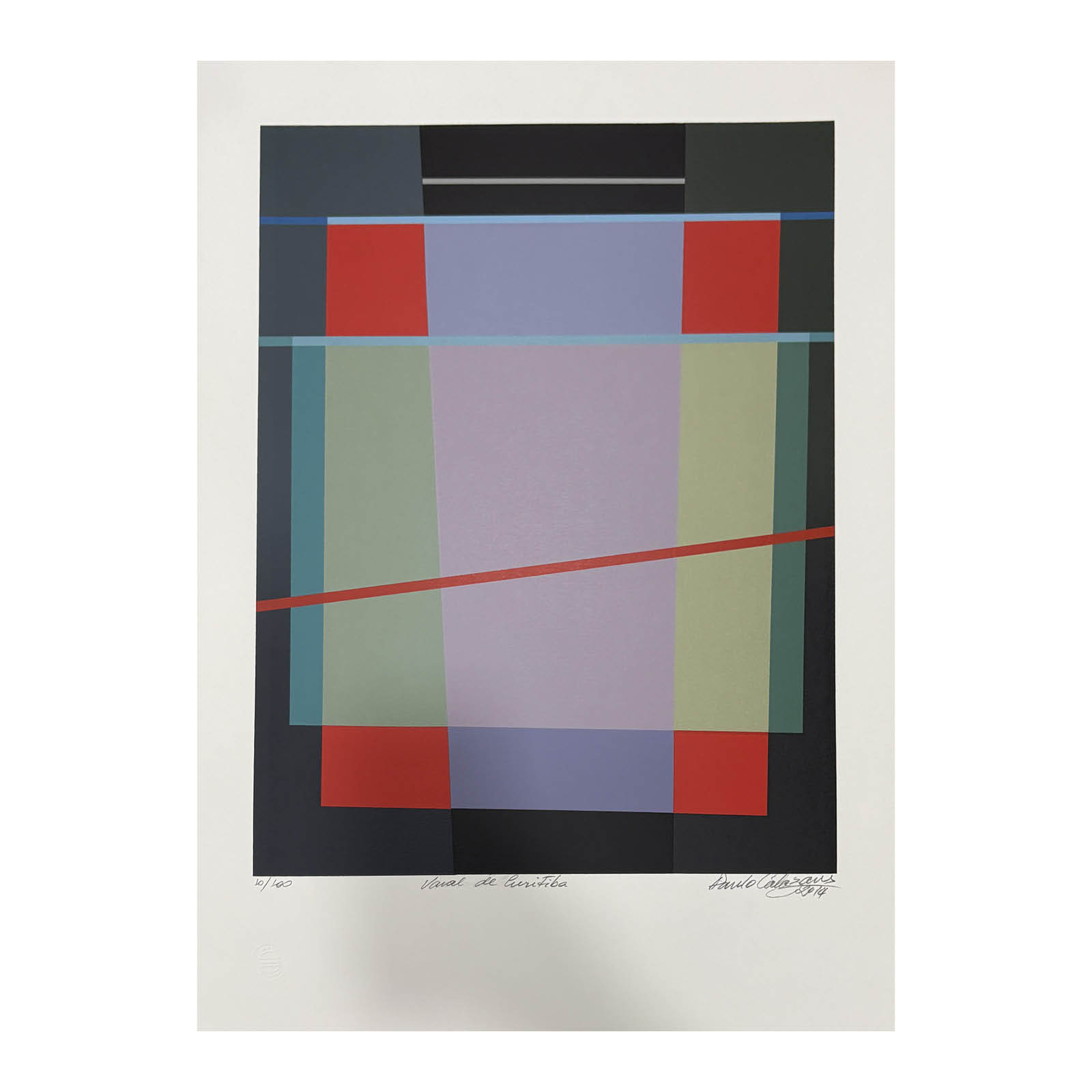 5554 PAULO CALAZANS GRAVURA
