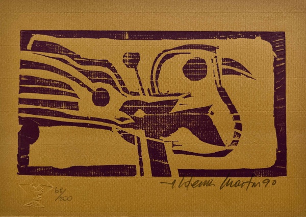 5676 ALDEMIR MARTINS XILOGRAVURA
