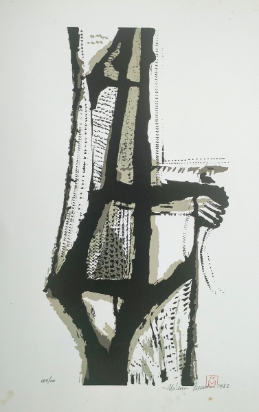 6972 ALDEMIR MARTINS GRAVURA