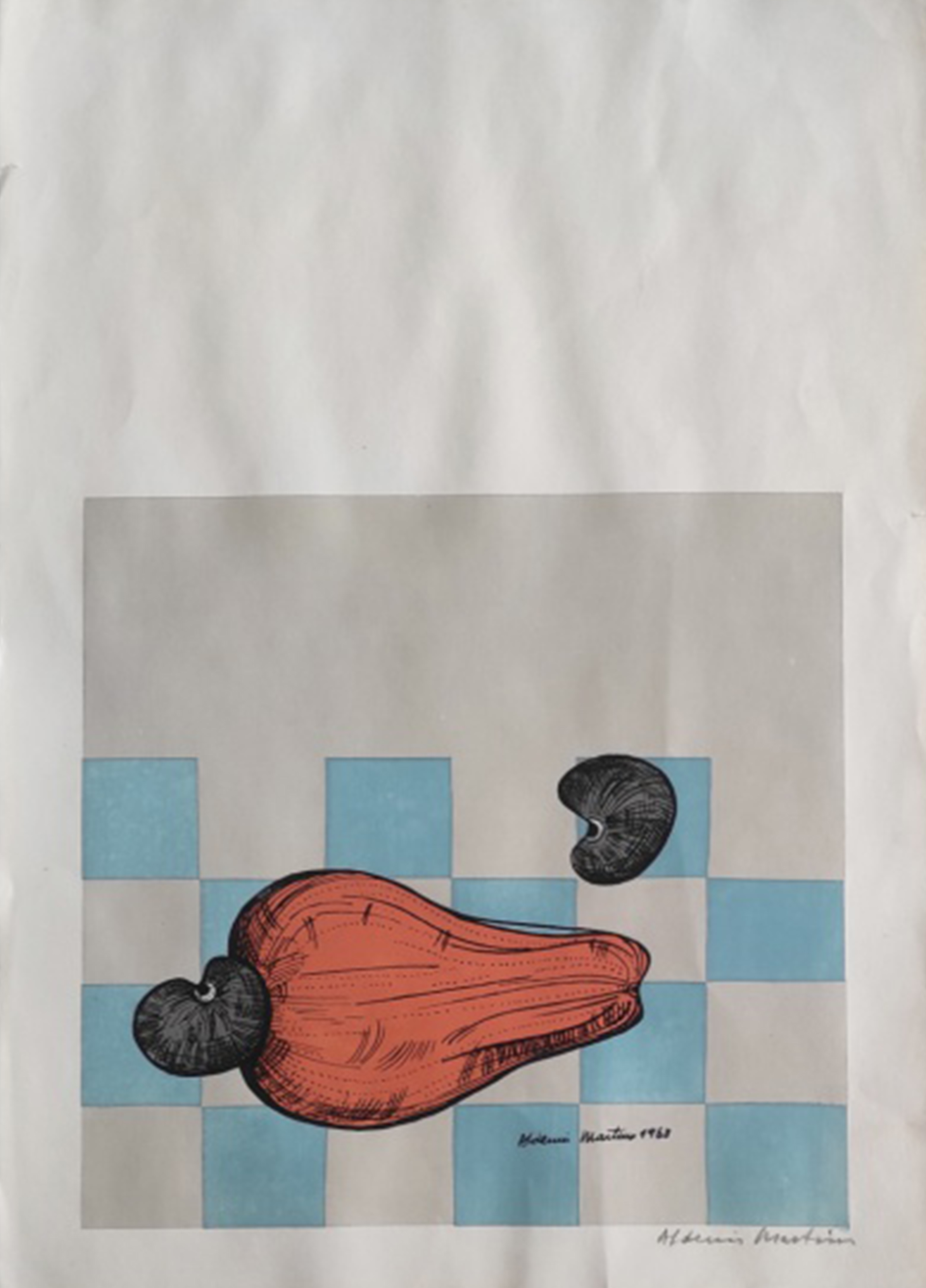 6125 ALDEMIR MARTINS GRAVURA